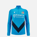 Italia Rugby 24/25 Training 1/4 Zip Top - Azure