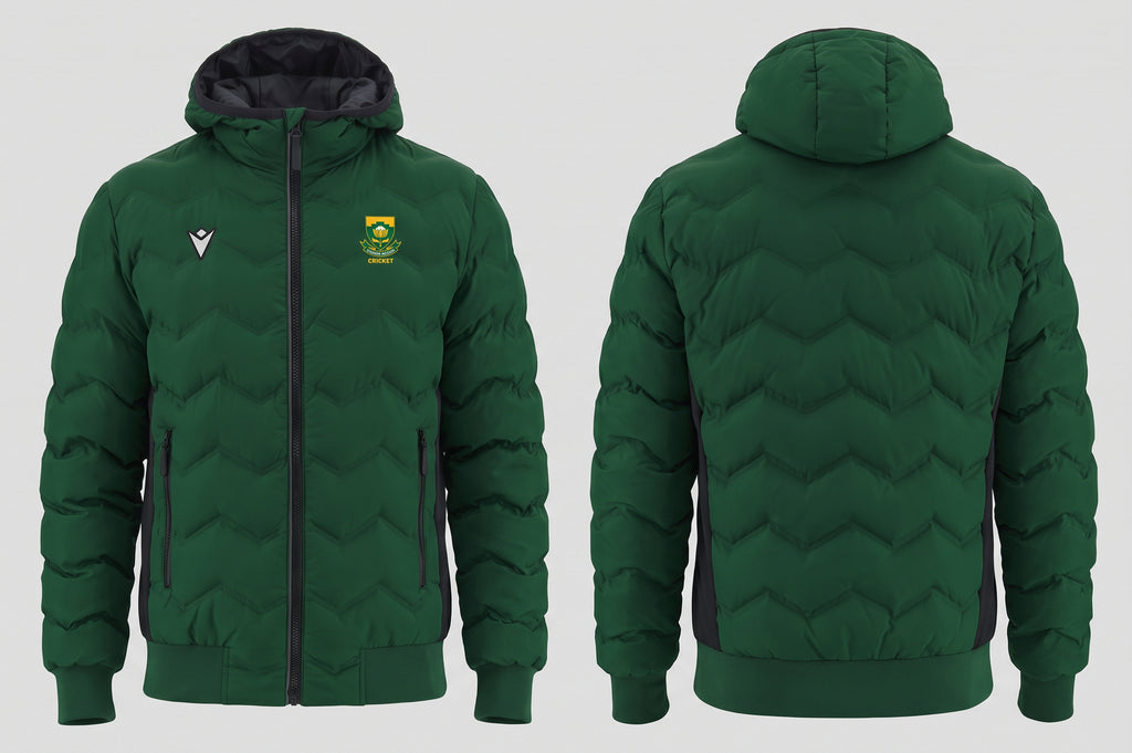 Proteas Creisse Athleisure Bottle Green Puffer