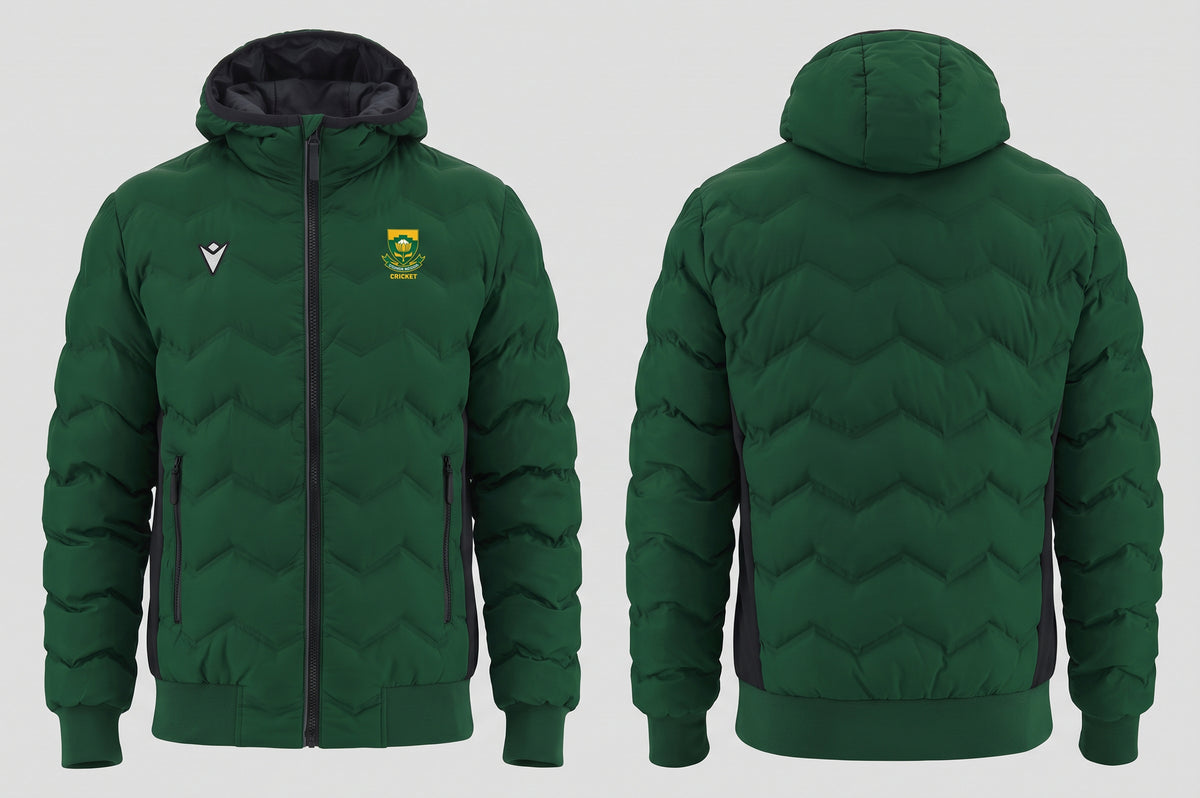 Proteas Creisse Athleisure Bottle Green Puffer