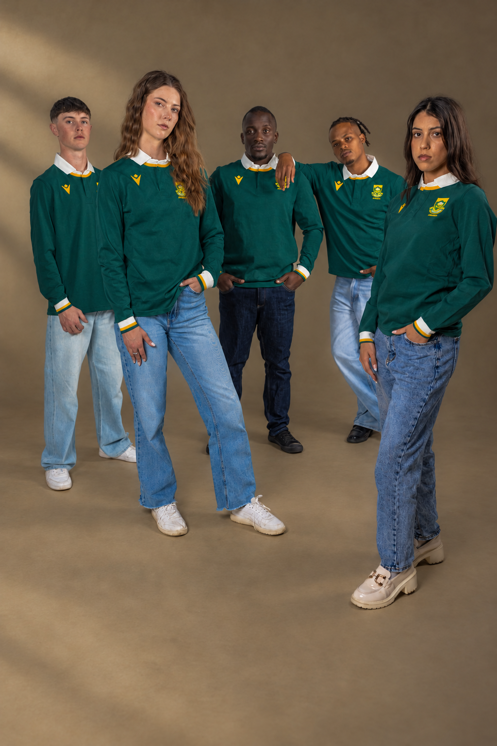 Proteas Vintage Jersey Bottle Green