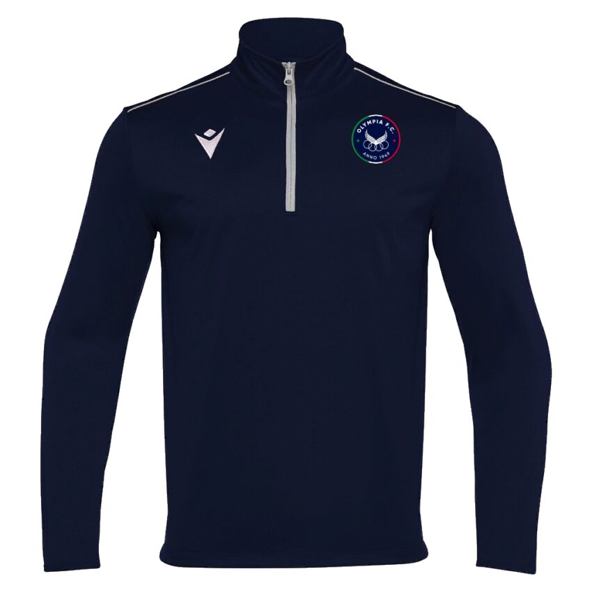Olympia Football Club Havel 1/4 Zip Top - Navy